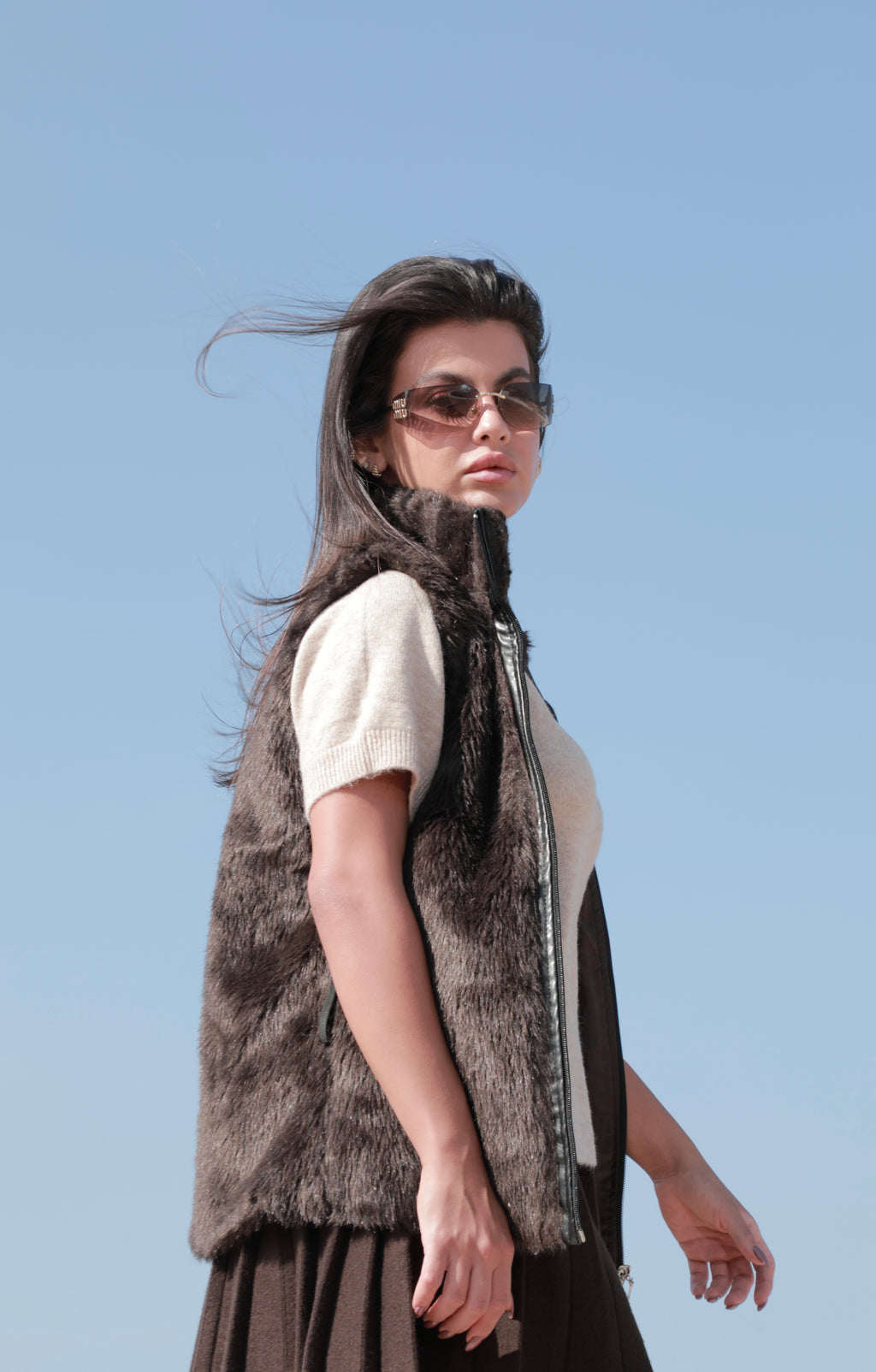 Faux-Fur Gilet