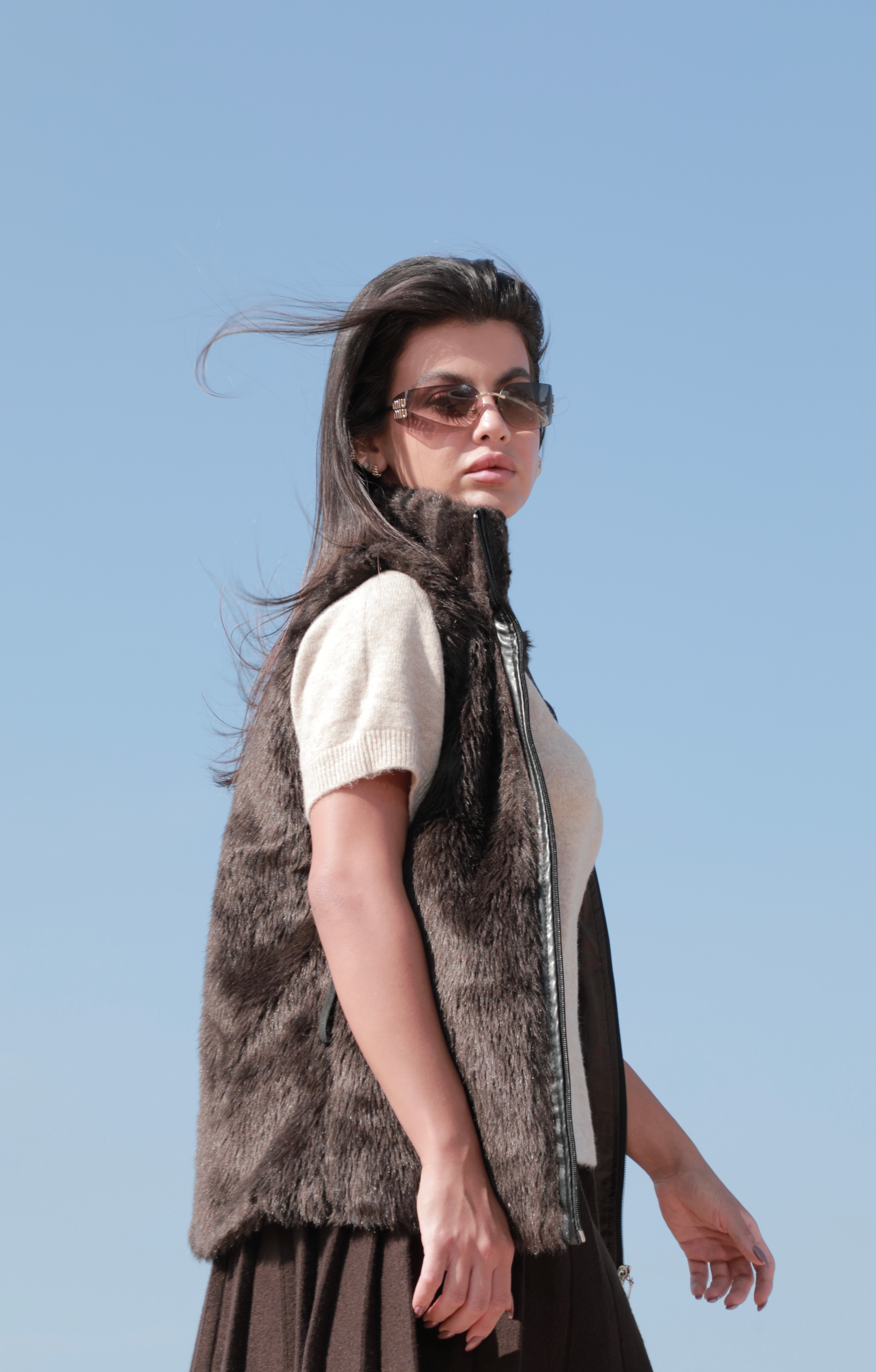 Faux-Fur Gilet
